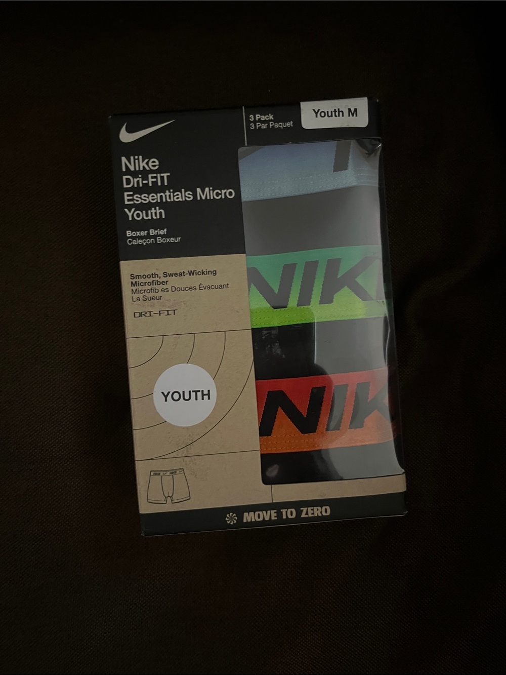 Nike boxer briefs dri Fit essential micro youth
